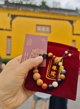文殊院新款十八籽，金丝楠款，25年新款多宝菩提手串文殊院街直发