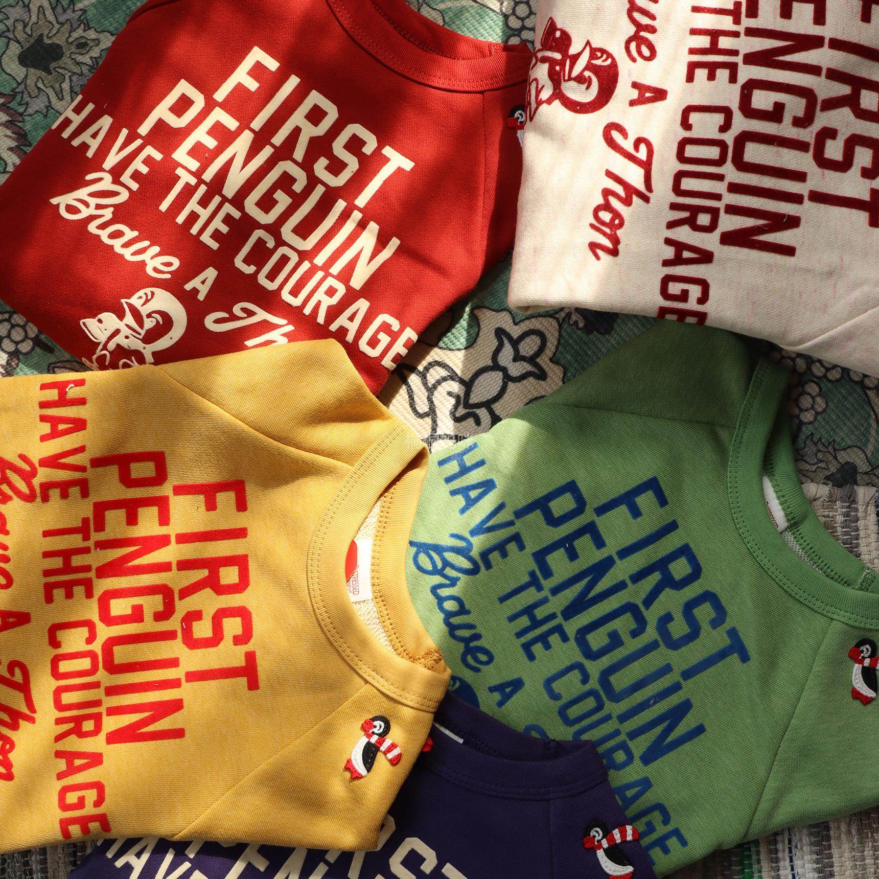 秋冬DD企鹅毛圈卫衣洋气潮流