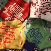 25年秋冬新款 DD男女儿童企鹅印花刺绣植绒纯棉毛圈套头卫衣上衣