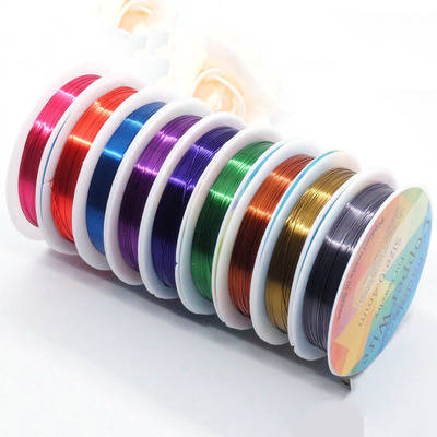 铜彩色饰品配件漆包线保色