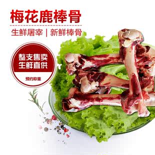 吉林梅花鹿瑞宏鹿场直供新鲜鹿腿骨 鹿骨头鹿棒骨 泡酒煲汤火锅