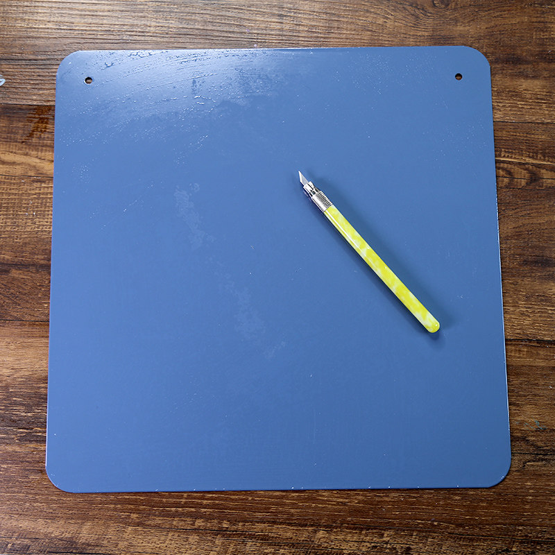 미국에서 수입한 레인저 자석 백킹 보드 염색 및 번진 잉크 패드 얼룩지고 고정된 판지 필기 및 페인팅 백킹 보드