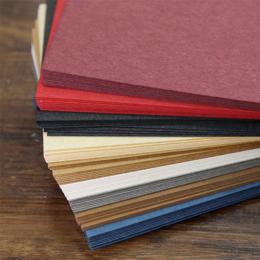 안감 종이 카드 300G 빈 엽서 손으로 그린 ??카드 DIY 레트로 캐시미어 종이 고무 스탬프 인쇄 15*10CM