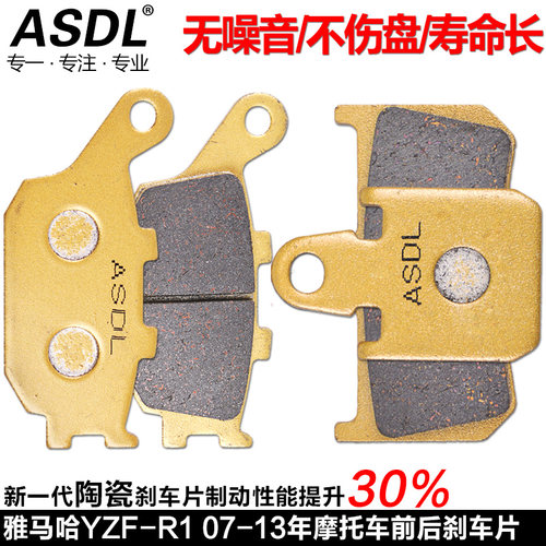 R1R6NikenGT前后刹车皮碟刹皮