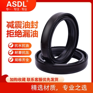 适配川崎KLX250/300 VN1600 ZRX1200前减震油封密封圈摩托车配件