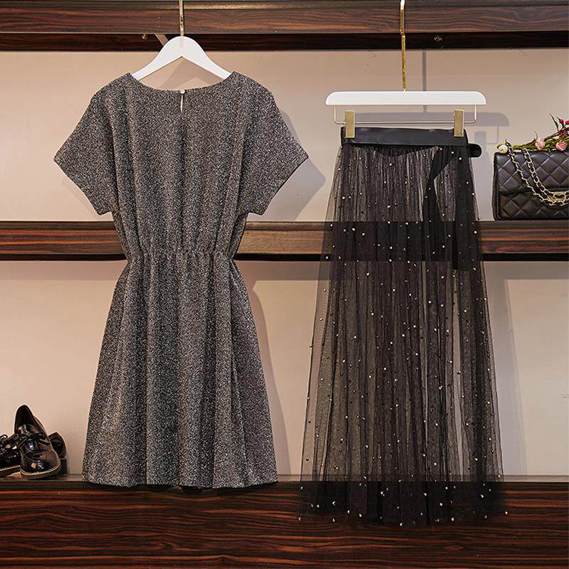 Beautiful traces Package hip Libang Backing skirt Show thin XL Large Dress Zheng Shuang high-grade andin the Women's clothing/Boutique , Large size women  category - from Buy2taobao.com to provide professional Taobao agent buy service