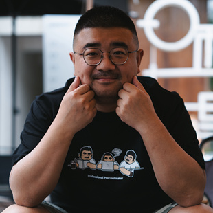 原创设计拖延症设计师联名可爱风格 透气凉感 纯棉T恤大码