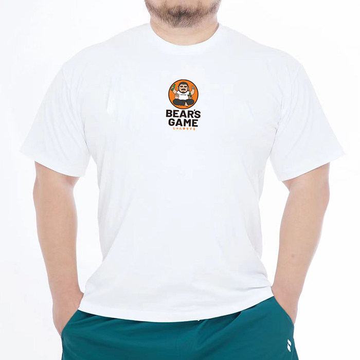 xanthinet恤联名enoch拳力的游戏剪刀石头布落肩大码纯棉宽松卡通