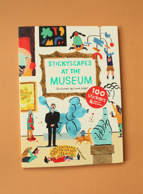 英国进口博物馆太空科普知识超级英雄怪兽创意场景贴纸书儿童玩具