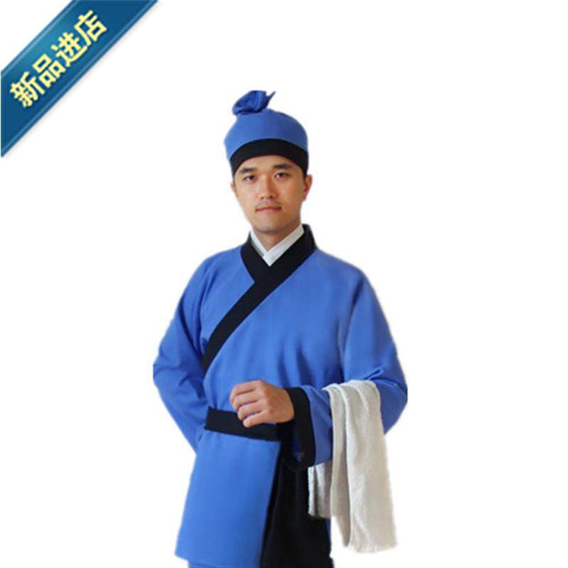 Ancient Civilian Ding Teahouse Small two clothing ancient costume Common people clothes Servant Slave Fisherman Farmer costumein the Women's clothing/Boutique , Costume/National costume/Stage costumes , National costume/Costumes  category - from Buy2taobao.com to provide professional Taobao agent buy service
