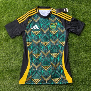 Adidas 牙买加 24赛季球迷版短袖足球服 冷门球衣 it8534