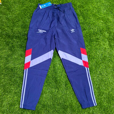 Adidas 阿森纳 男子足球复古训练收腿裤文化比赛运动长裤 IS6500