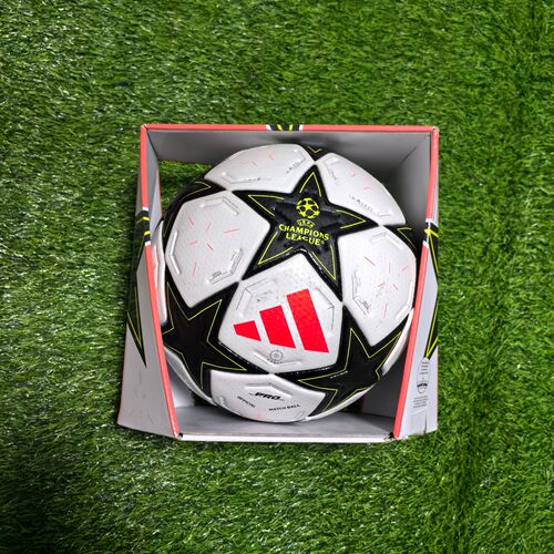 Adidas 24欧冠比赛用热粘合足球FIFA PRO礼盒装高端5号球 is7438