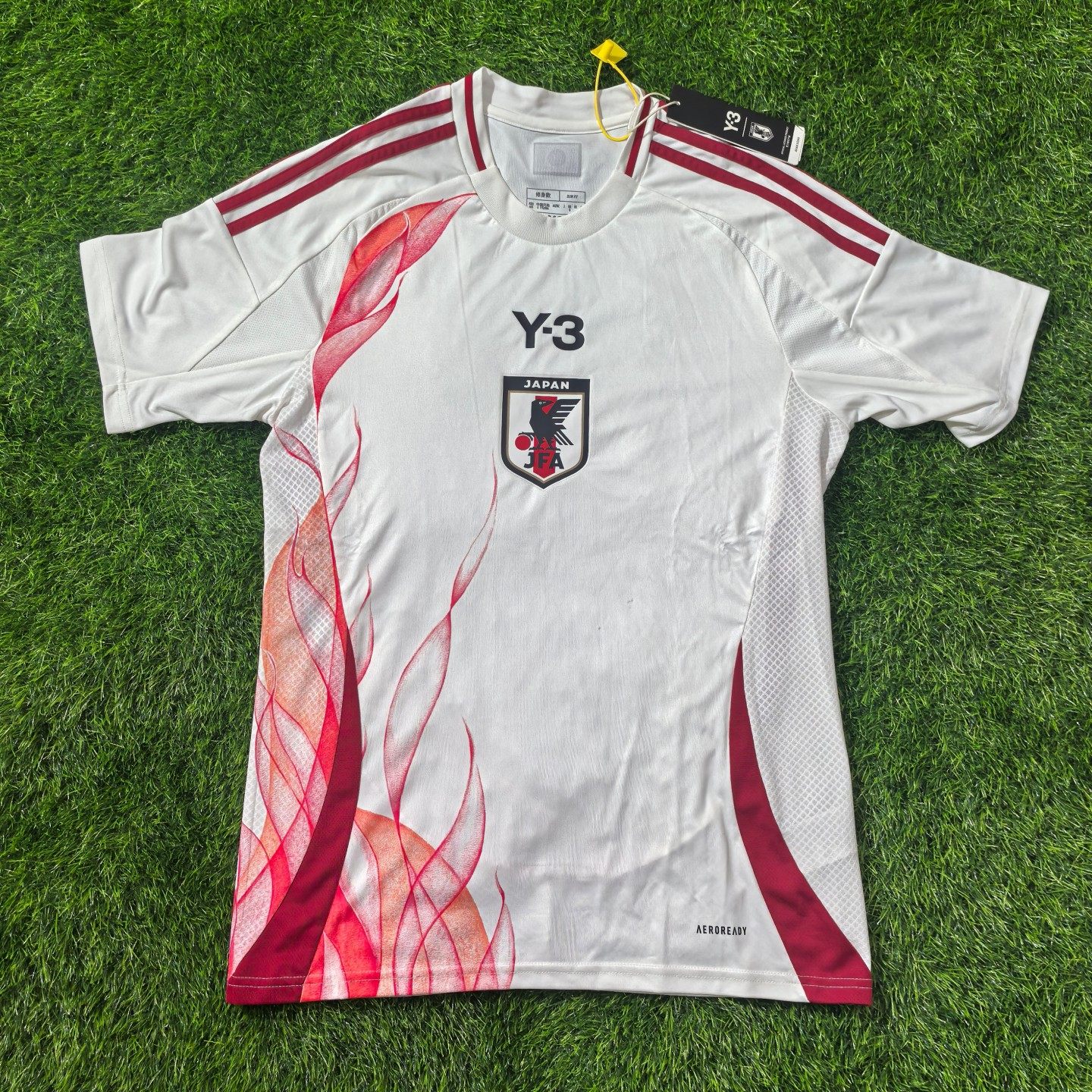 Adidas 日本国家队 Y3山本耀司联名球迷版客场球衣足球服 iu0963