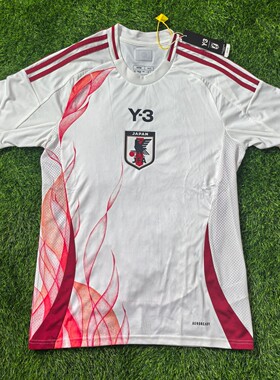 Adidas 日本国家队 Y3山本耀司联名球迷版客场球衣足球服 iu0963