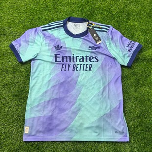 Adidas 阿森纳 2425赛季第二客场球员版球衣足球服 iz0112