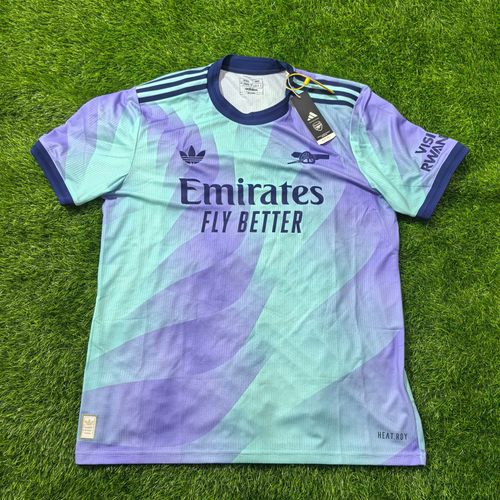 Adidas 阿森纳 2425赛季第二客场球员版球衣足球服 iz0112