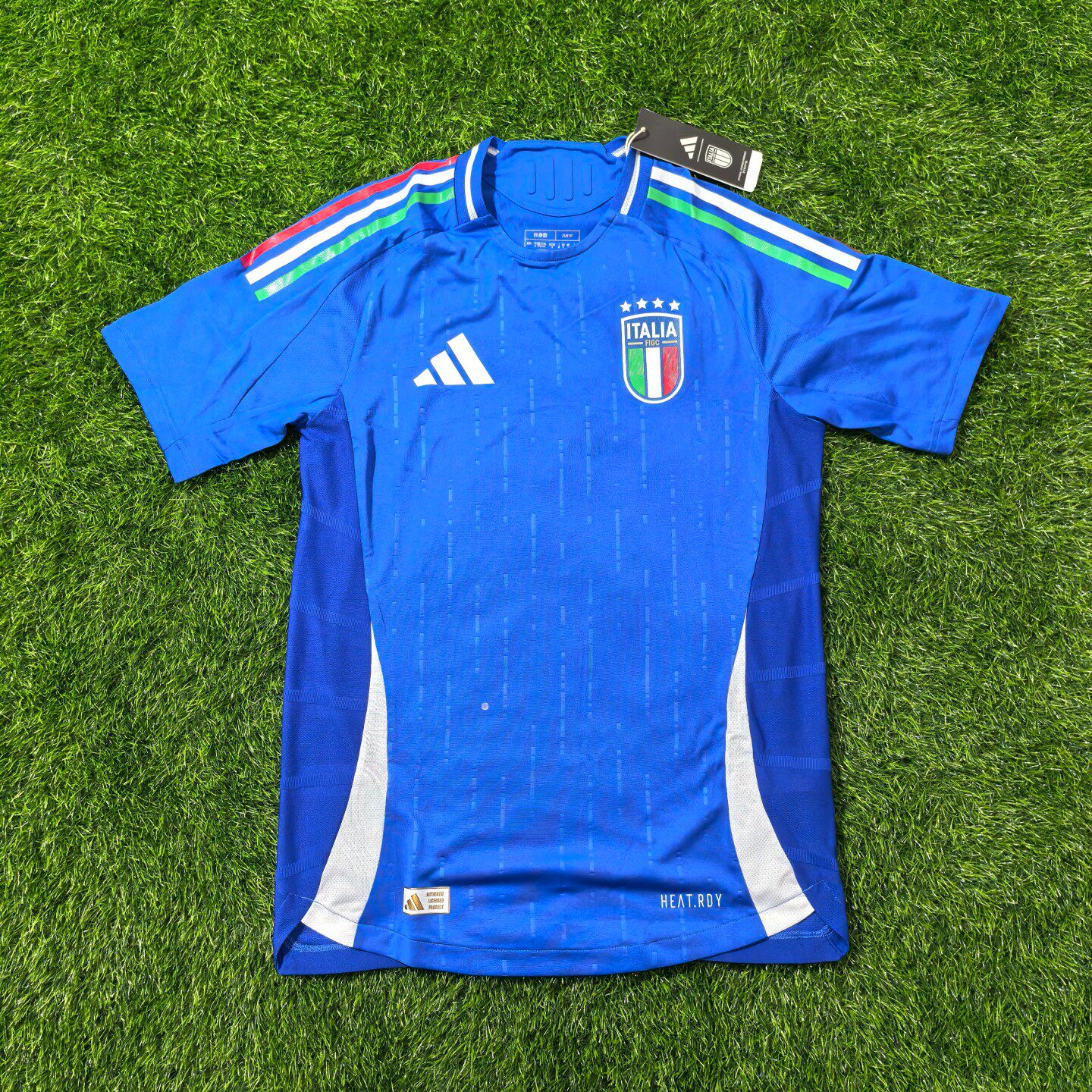 Adidas 意大利国家队 2024主场球员版短袖球衣足球服 in0658