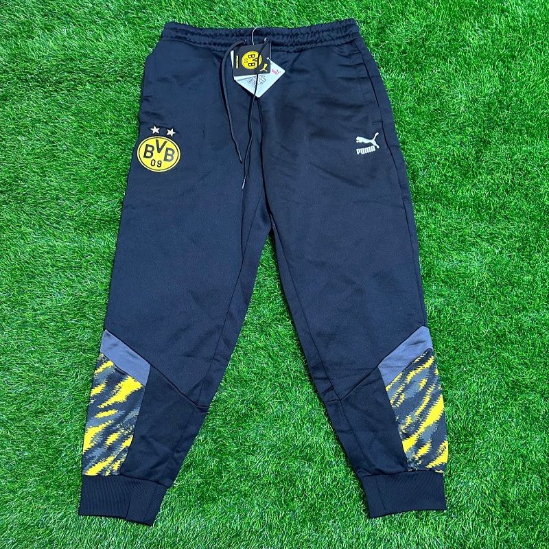 PUMA 多特蒙德 bvb男子休闲运动裤足球训练长裤 758588