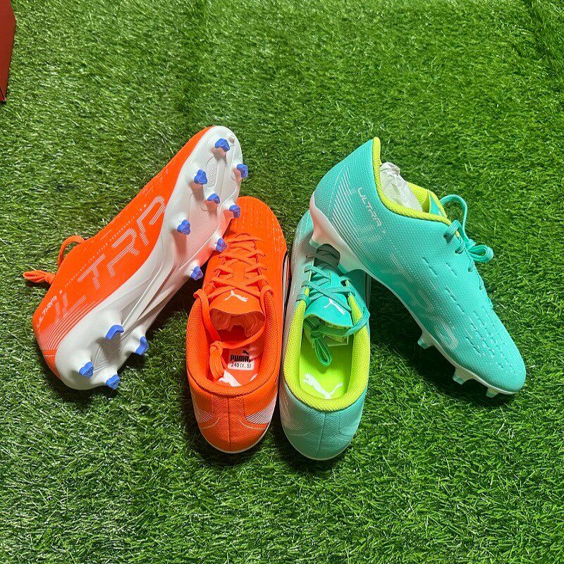 PUMA 彪马 ULTRA 大童儿童青少年FG/AG天然草人草足球鞋 107233