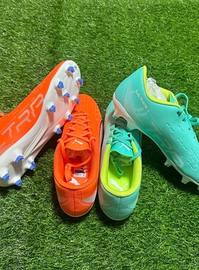 PUMA 彪马 ULTRA 大童儿童青少年FG/AG天然草人草足球鞋 107233
