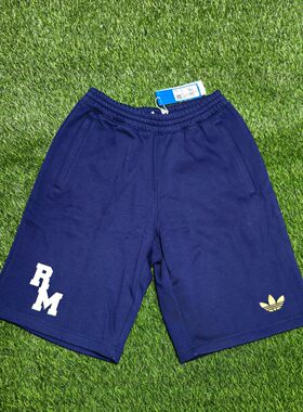 ADIDAS 三叶草 皇马 皇家马德里 足球复古运动休闲短裤 jf2588