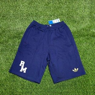 ADIDAS 三叶草 皇马 皇家马德里 足球复古运动休闲短裤 jf2588