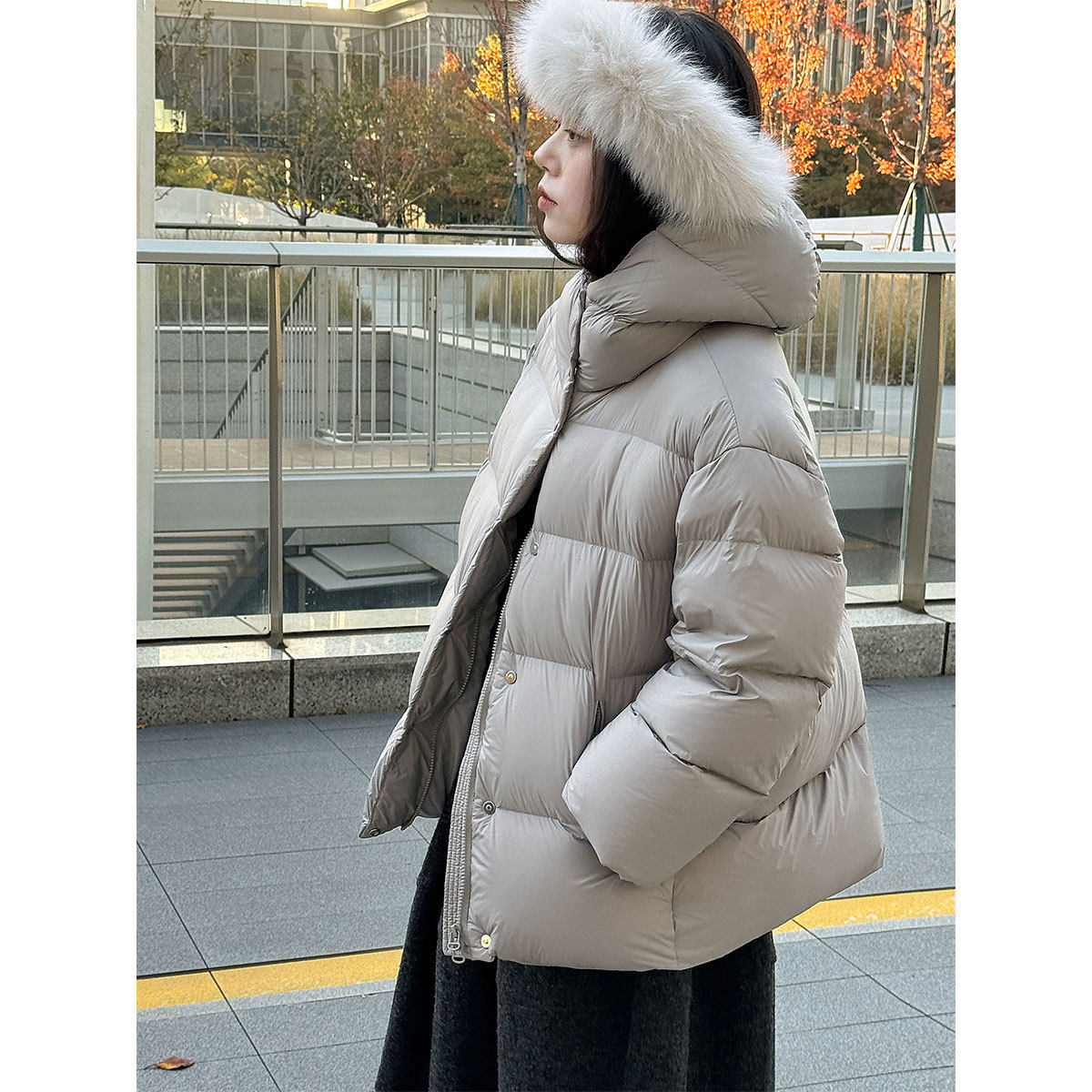 软糯泡芙款90白鸭绒连帽短款外套女冬季款保暖面包羽绒服,女装/女士精品,羽绒服,淘宝优惠券,粉丝福利购,淘宝优惠卷