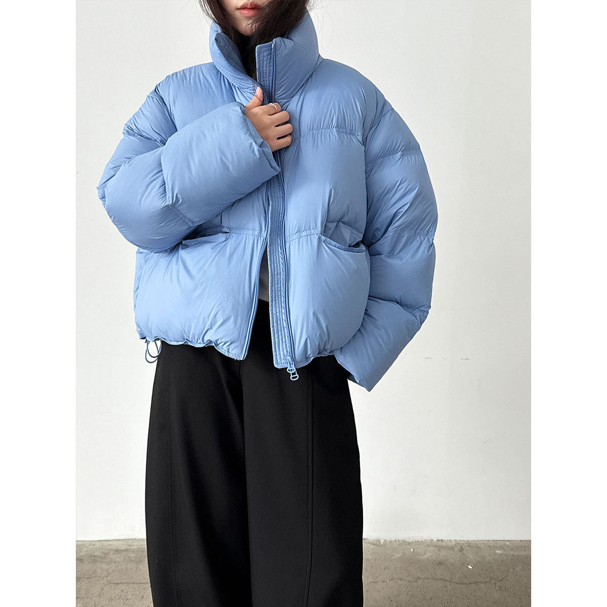 韩版立领泡芙羽绒服女2025冬季新90白鸭绒加厚面包服外套,女装/女士精品,羽绒服,淘宝优惠券,粉丝福利购,淘宝优惠卷