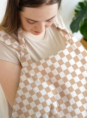 多用途外出纯棉哺乳巾防走光遮羞布喂奶披肩Nursing Covers可水洗