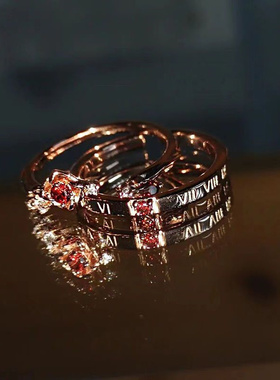 现货高版本李泽言生日主题套戒玫瑰时光戒指恋与制作人对戒绝美