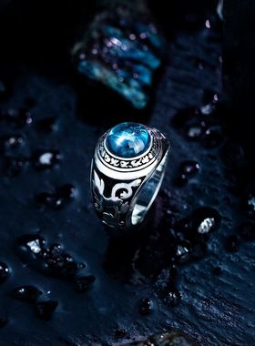 新款现货高版本家庭教师戒指彭格列指环大空戒指男学生