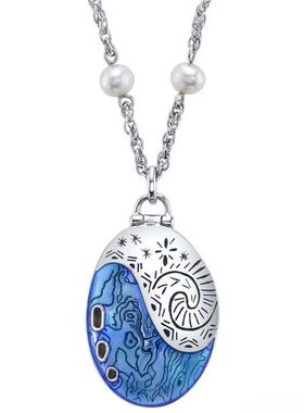 高品质新款现货莫阿娜MOANA海星珐琅吊坠《海洋奇缘》项链