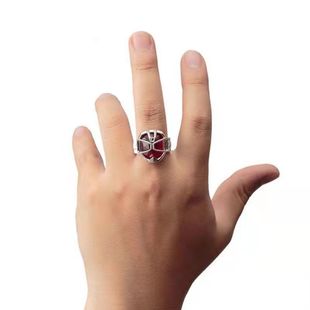 现货高版本假面骑士Wizard法爷火焰开口指环色骑士魔法戒指