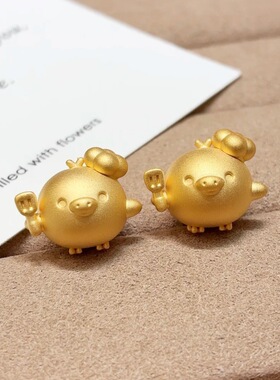 高品质新款鼻孔鸡转运珠噗噗鸡可爱卡通萌趣创意串珠DIY配饰礼物