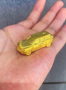 真金电镀保色超炫酷库里南黄金色豪车精品摆件精致立体感小车礼物