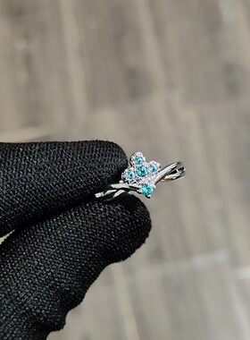高品质新款光与夜之恋五周年齐司礼同款四叶草结婚戒指自制款周边