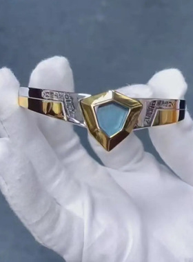 高品质新款阿古茹奥特曼蓝宝锥变身器手镯设计感游戏周边手饰