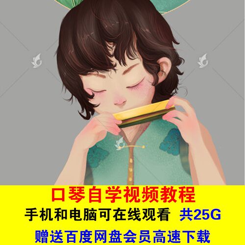 十孔口琴自学教程书布鲁斯半音阶零基础教材初学者入门学习视频课