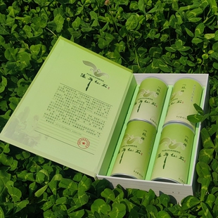 2026年宁波四明山特产余姚瀑布仙茗一级浙江绿茶春茶250克礼盒
