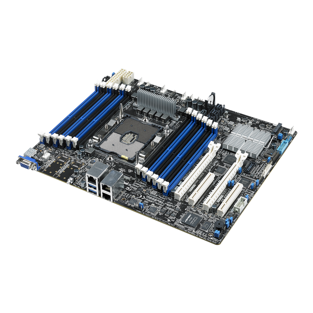 Asus/华硕 Z11PA-U12 10G/D8 ddr4服务器主板C621芯片铂金CPU