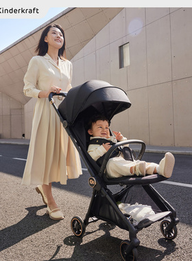 kk碳纤维kp10婴儿推车遛娃神器宝宝可折叠伞车轻便婴儿车2025新款