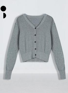 未知未觉2025春装新品针织衫W413M61001