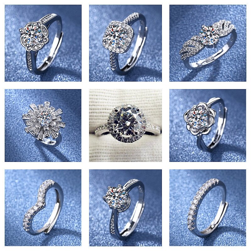 仿真婚戒结婚对戒情侣戒指婚礼钻戒一对婚纱照交换仪式道具人工钻