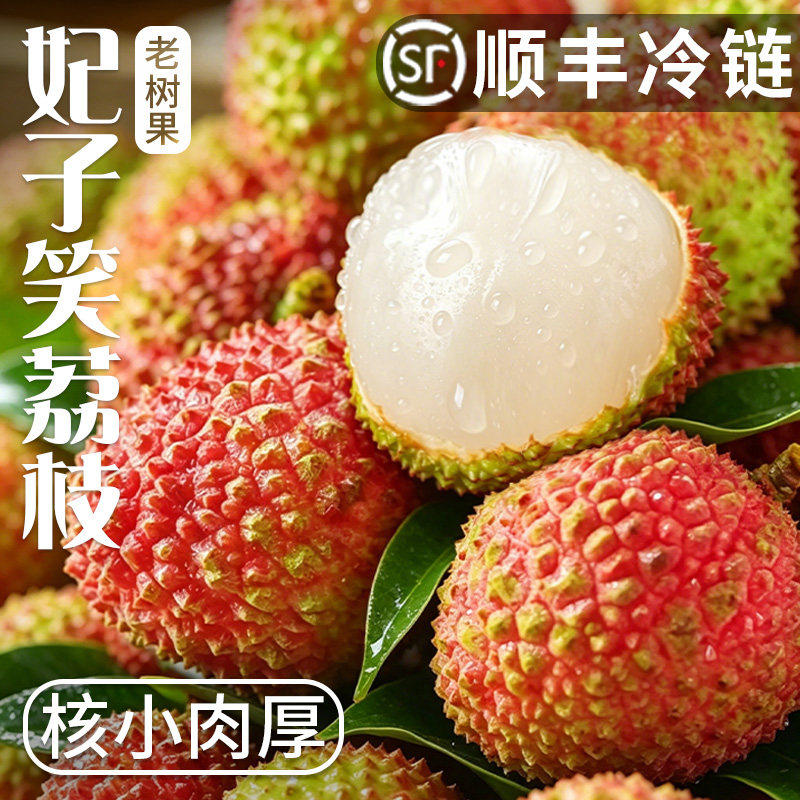 「官方推荐」当季荔枝顺丰冷链