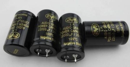 英国 HIFI高保真发烧补品 音频电解电容烫金Nover 诺华35V22000uF