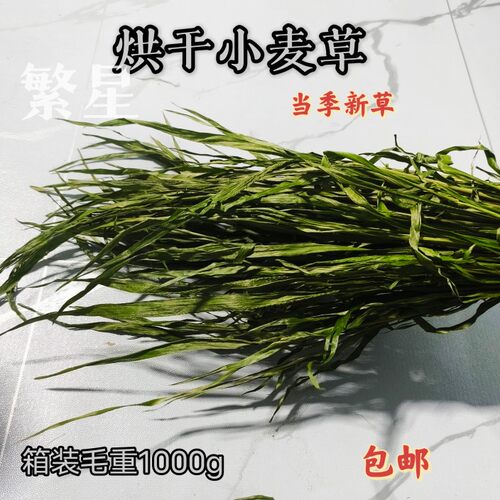 繁星牧草2026新烘干无穗小麦草兔子干草荷兰猪龙猫零食牧草箱装