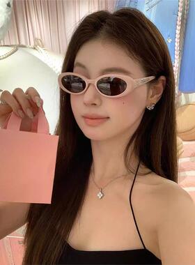 GM偏光防紫外线猫眼小框墨镜