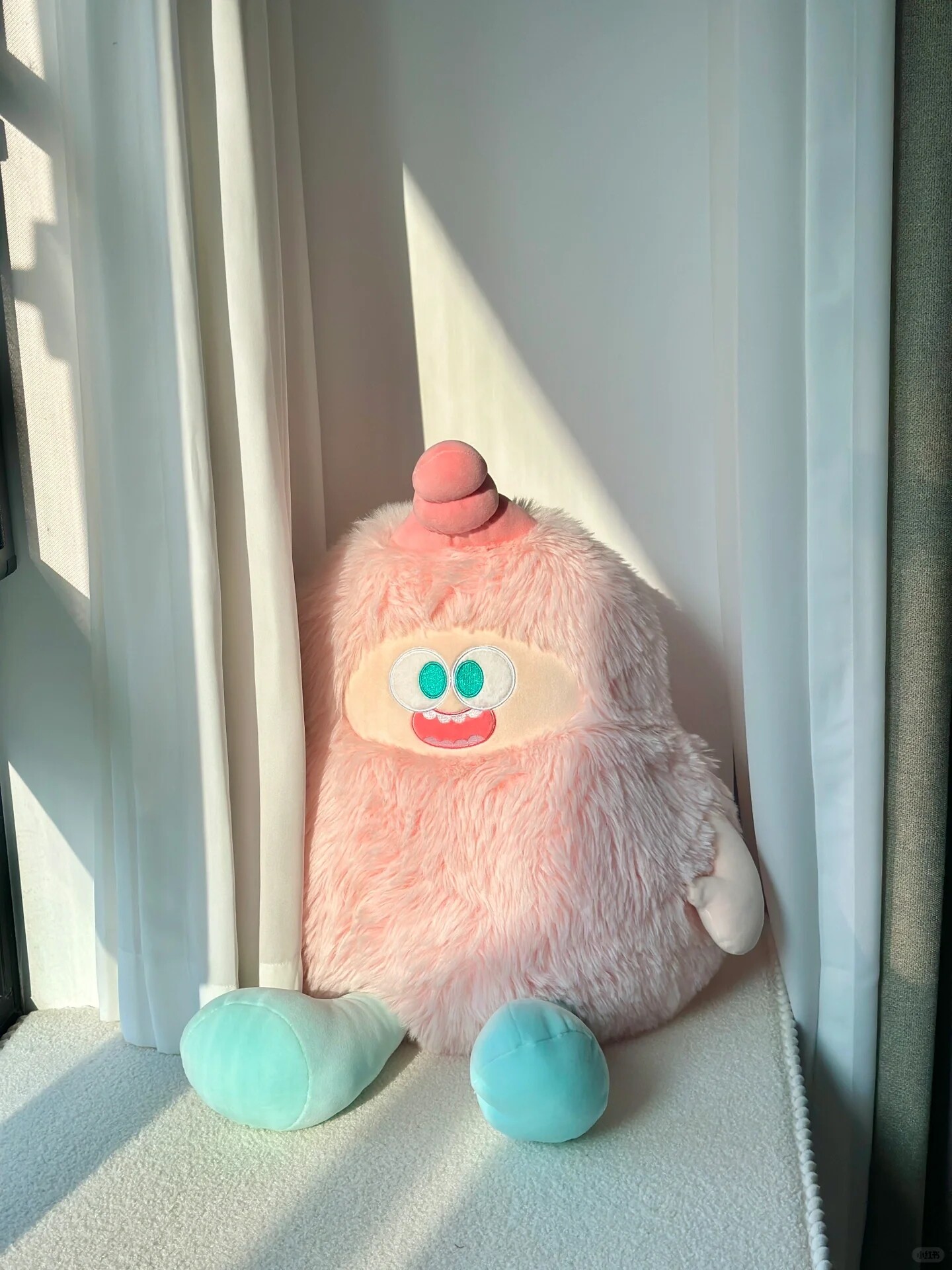 长毛小怪兽玩偶毛绒玩具丑萌抱枕睡觉女生抱睡公仔布娃娃生日礼物