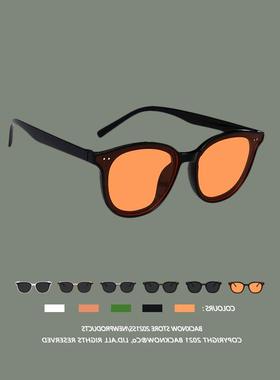 夏天遮阳墨镜潮人2021韩版